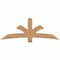 Ekena Millwork Davenport Timber Gable Bracket, Western Red Cedar, 72"W x 27"H x 1 1/2"D x 5 1/2"F, 9/12 Pitch GBW072X27X0206DAV00SWR - alternate 1